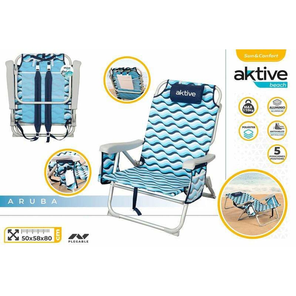 Strandstol Aktive 64 x 63 x 28 cm - Image 2