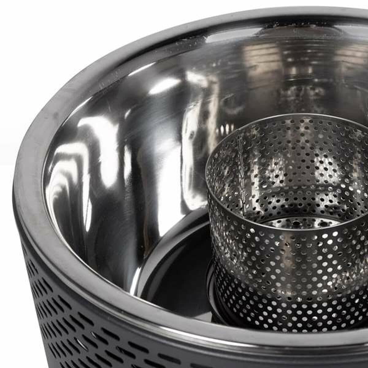 Barbacoa Portátil Aktive Redonda Sin humo Negro Ø 34 cm - Image 5