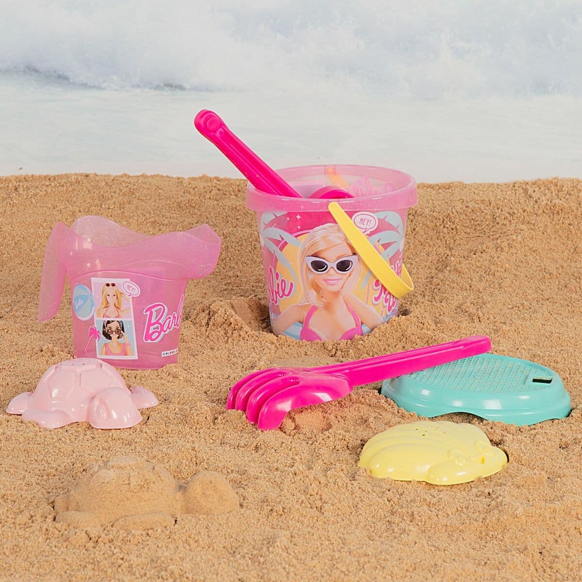 Strandleksaker set Barbie 8 Delar Ø 18 cm - Image 2