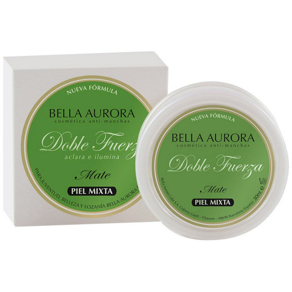 Crema Antimanchas Bella Aurora DOBLE FUERZA 30 ml