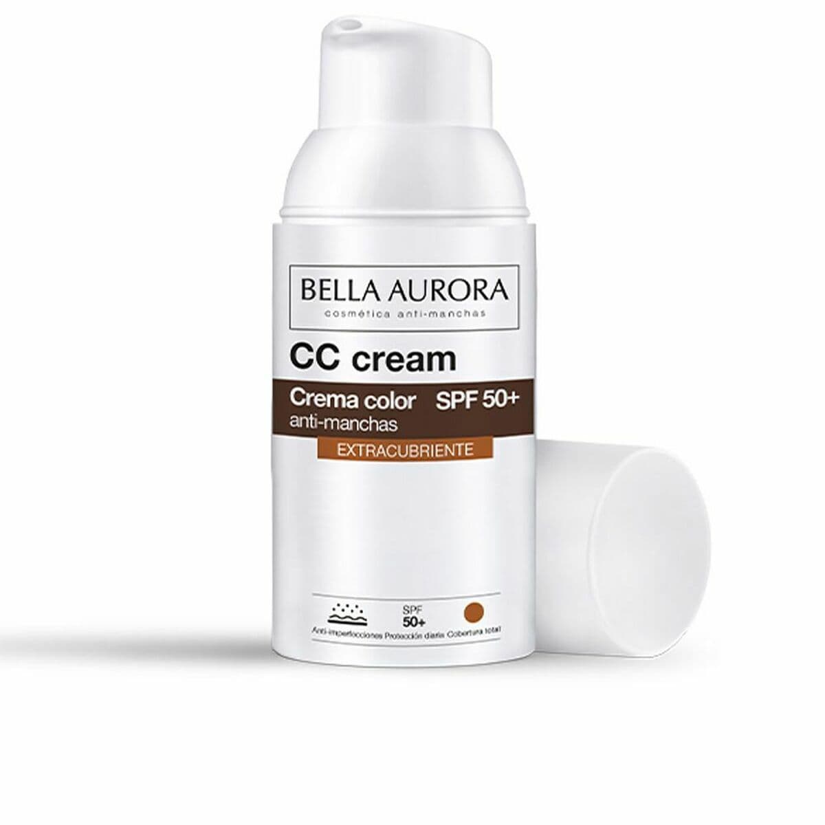 Crema Hidratante CC Cream Bella Aurora Cc Cream Spf 50 Spf 50+ 30 ml Cobertura
