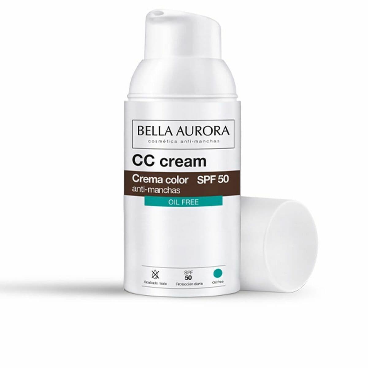 Crema Hidratante CC Cream Bella Aurora Cc Cream Spf 50 30 ml Sin aceite