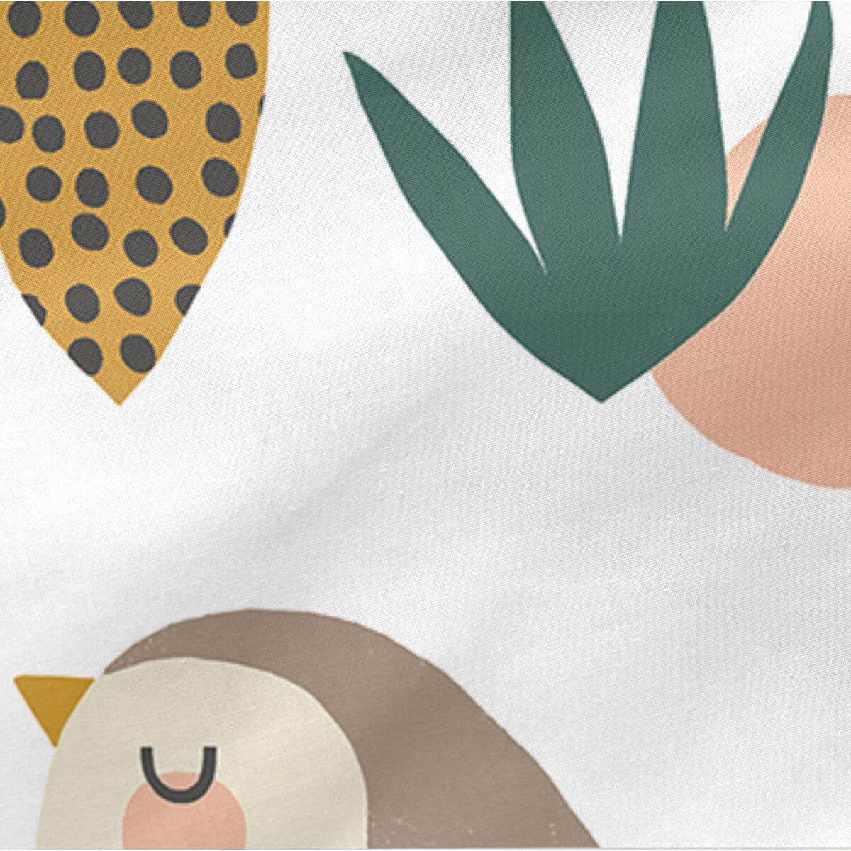 Pikowana pościel na zamek błyskawiczny HappyFriday Moshi Moshi Harvestwood Wielokolorowy 42 x 20 x 50 cm - Image 4