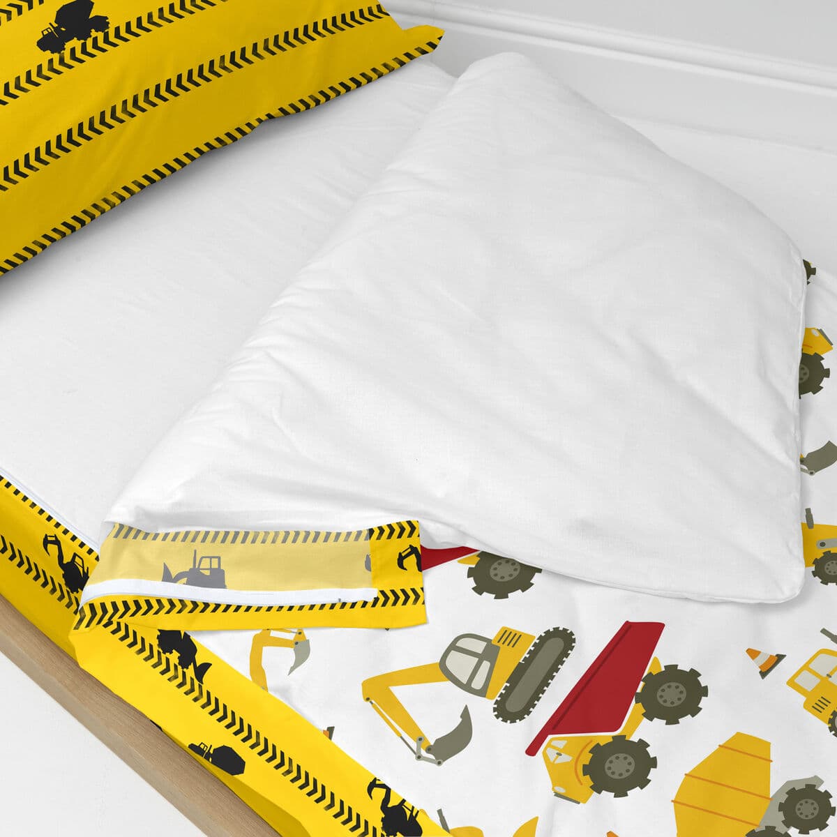 Tõmblukuga Tepitud Voodipesu HappyFriday Mr Fox Machinery Mitmevärviline 42 x 20 x 50 cm - Image 3