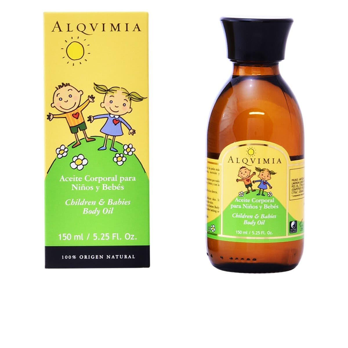 Körperöl für Kinder und Babys Alqvimia 150 ml - Image 2