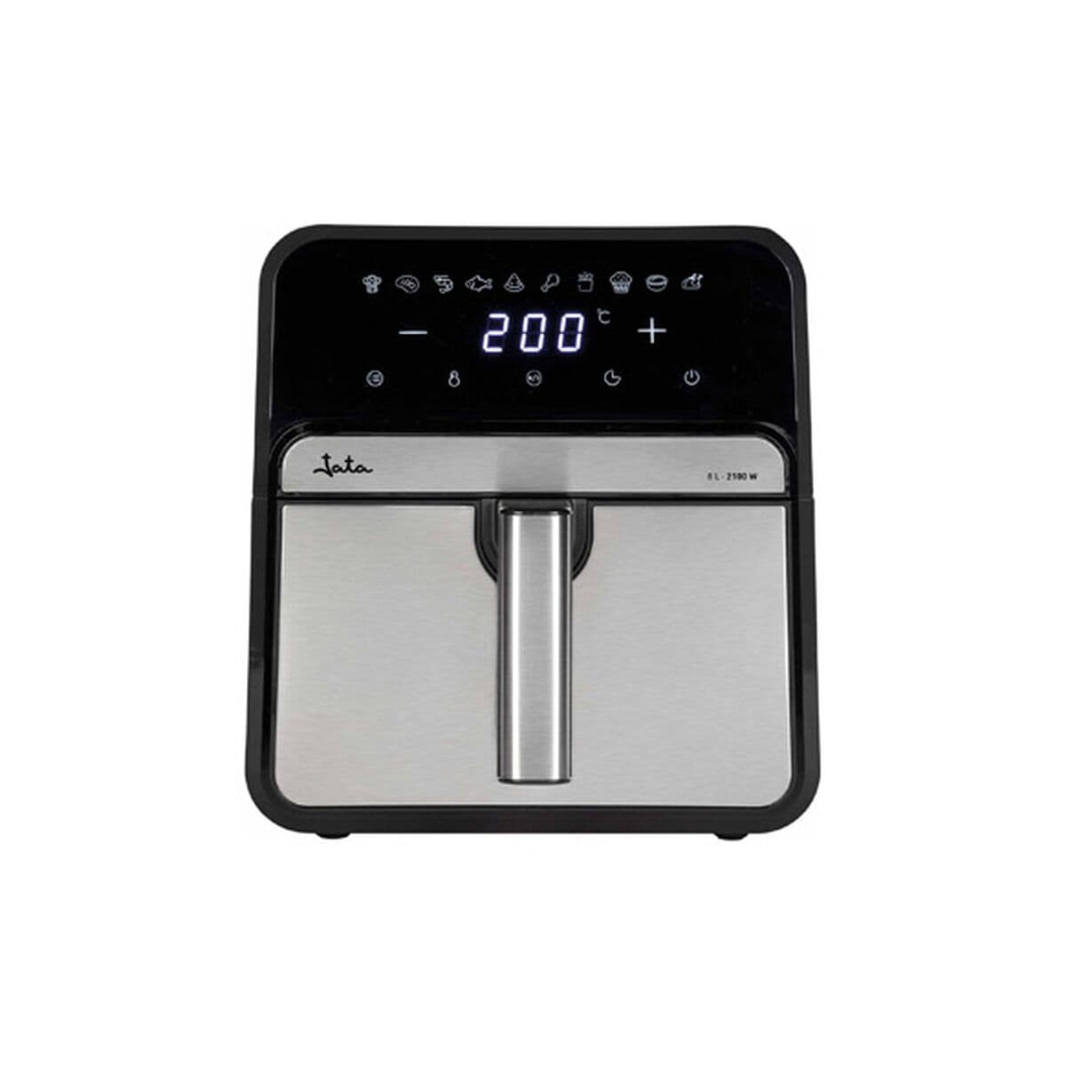 Friggitrice ad Aria JATA JEFR1242 Nero 2100 W 8 L