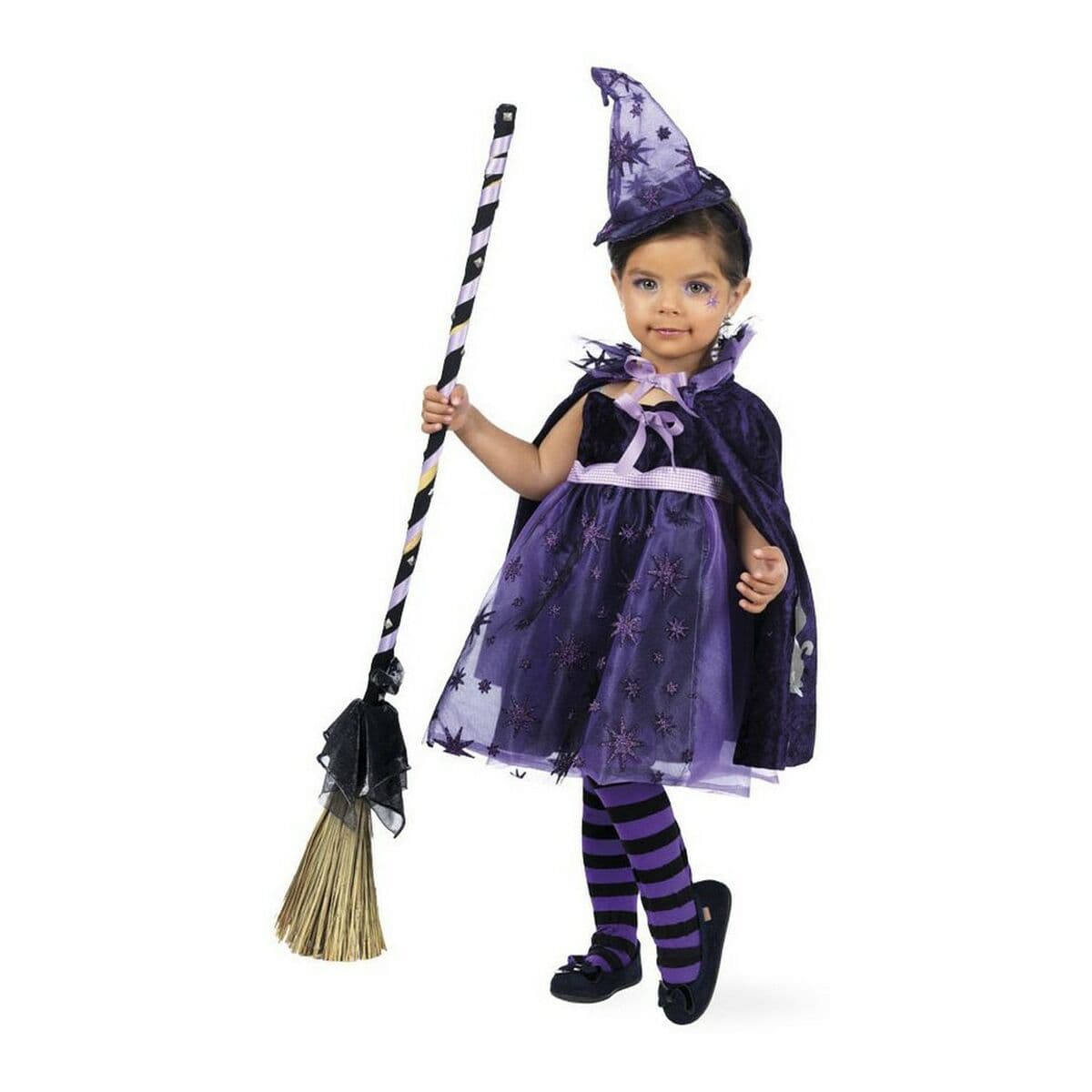 Disfraz para Niños Rainbow Bruja Talla 2 - Image 4