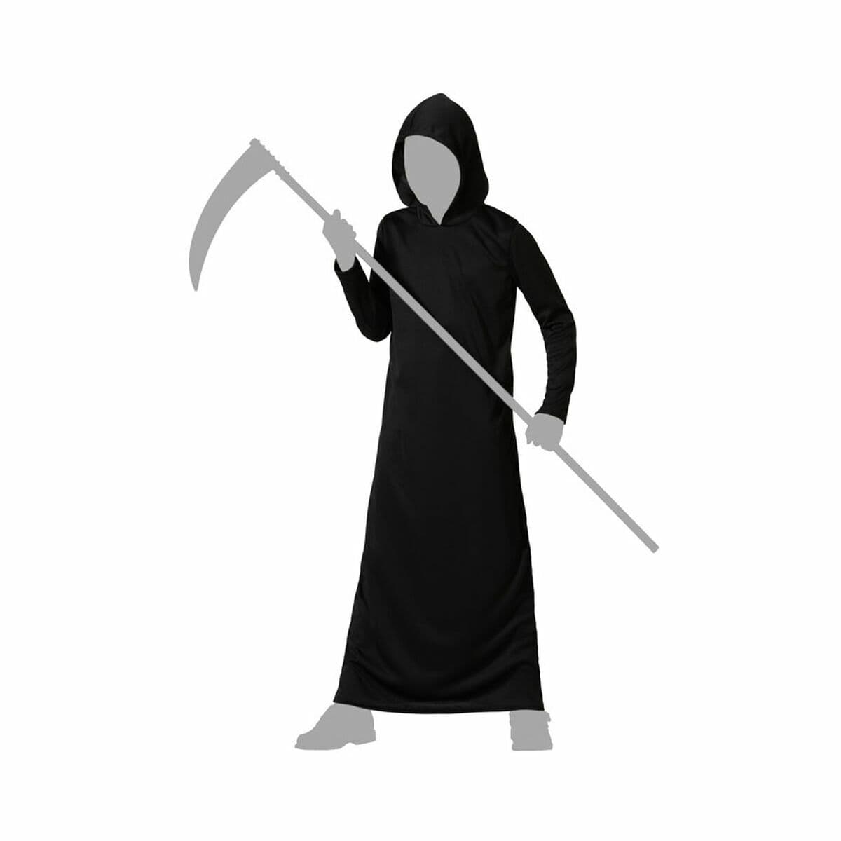 Verkleidung für Erwachsene Schwarz Für Kinder Halloween - Image 14