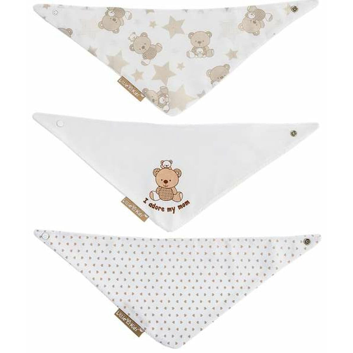 Set de Baberos Bear 42 x 16 cm 3 Piezas - Image 2