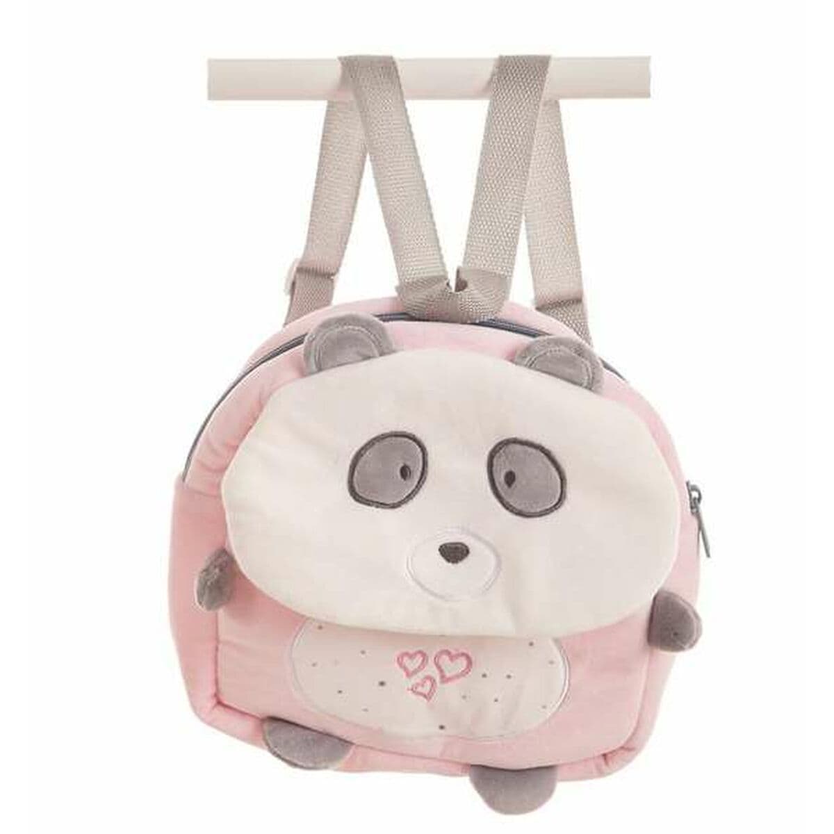 Mochila Infantil    Rosa Panda 26 x 22 cm