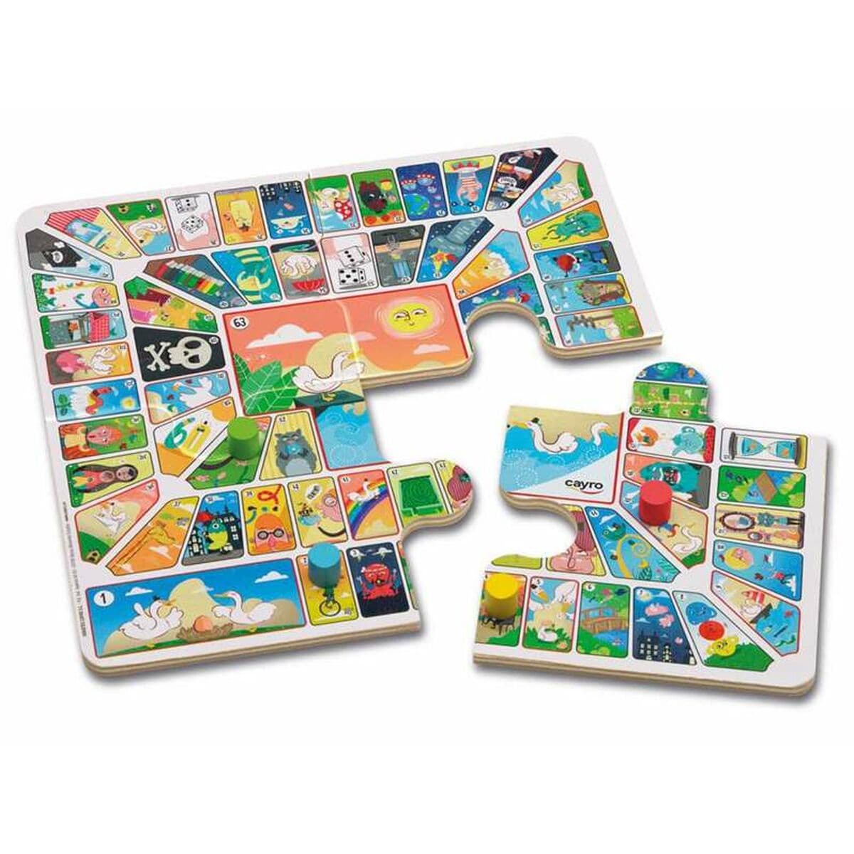 Tablero de Parchís y Oca Cayro 12 x 19,5 x 5 cm - Image 3