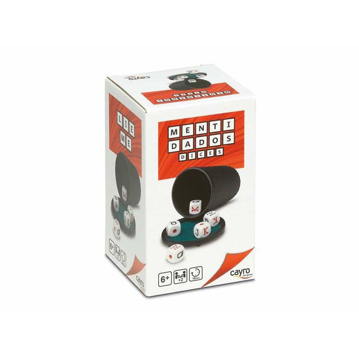 Plakiklis su Pokerio kauliukais Cayro