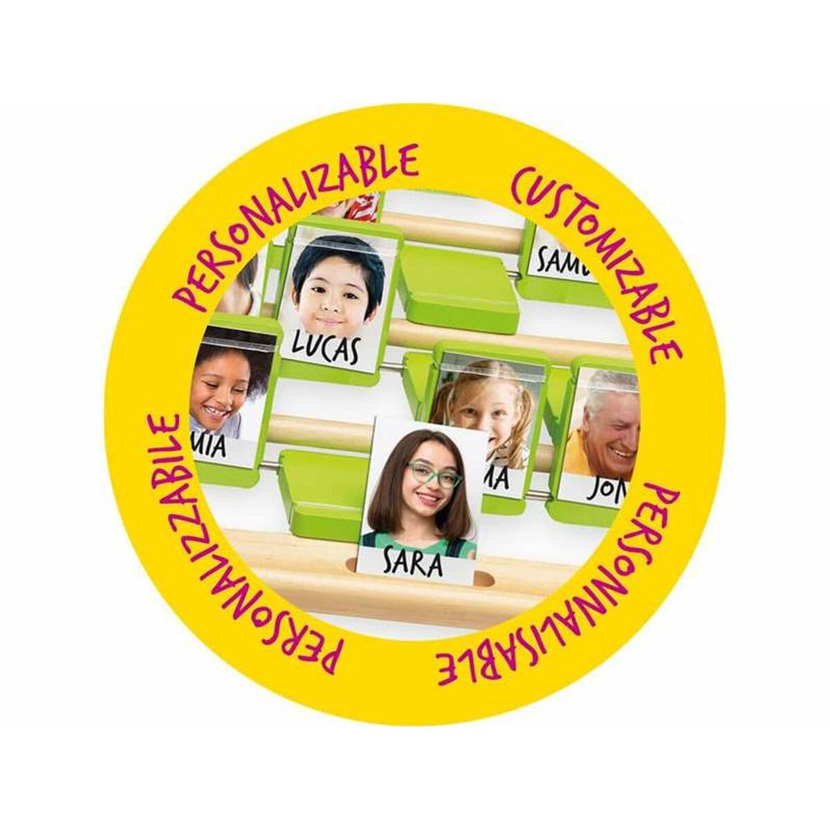 Spiel aus Holz Cayro Quien es quien 25 x 18 x 33 cm - Image 4