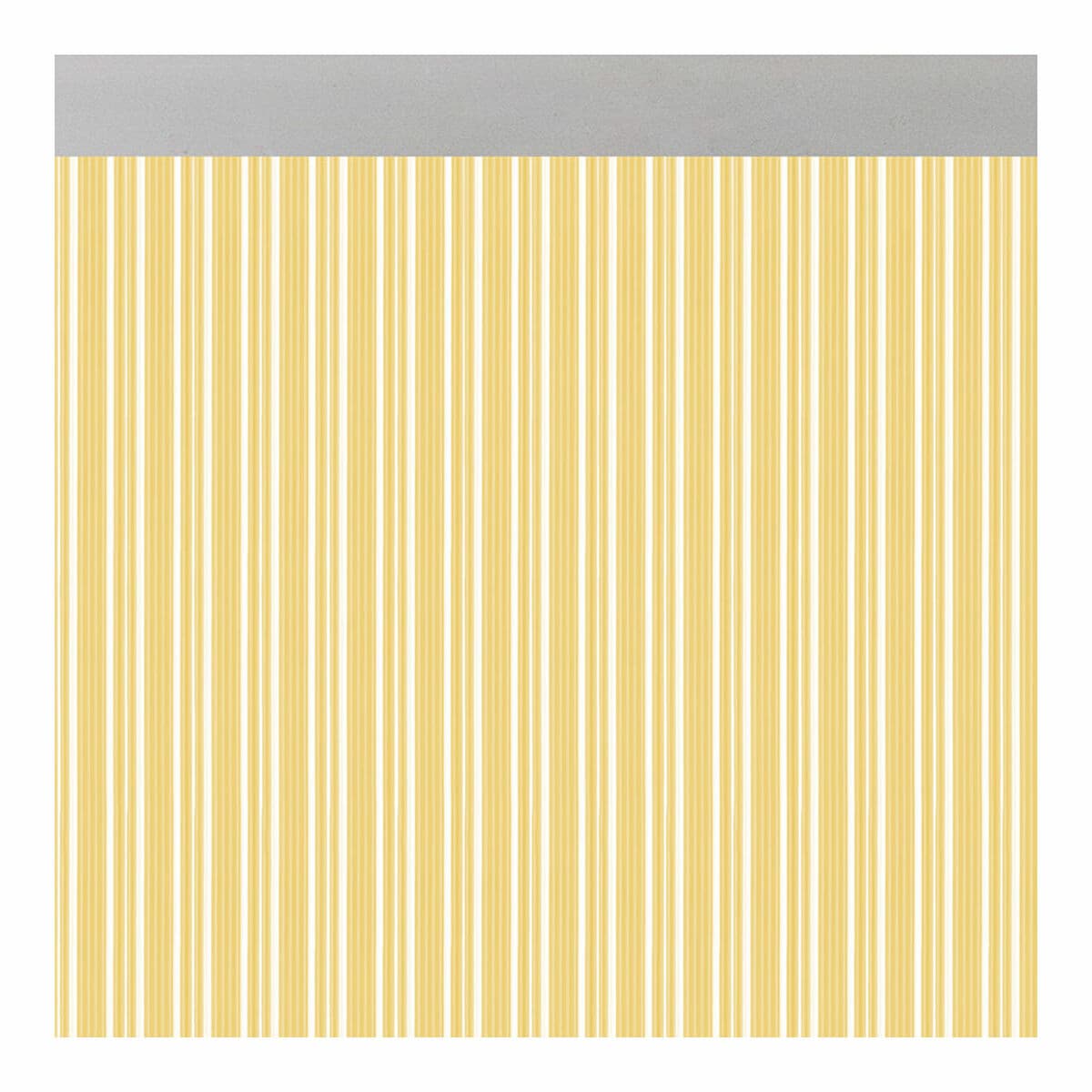Cortina Acudam Ferrara Puertas Amarillo Transparente Exterior PVC Aluminio 90 x 210 cm
