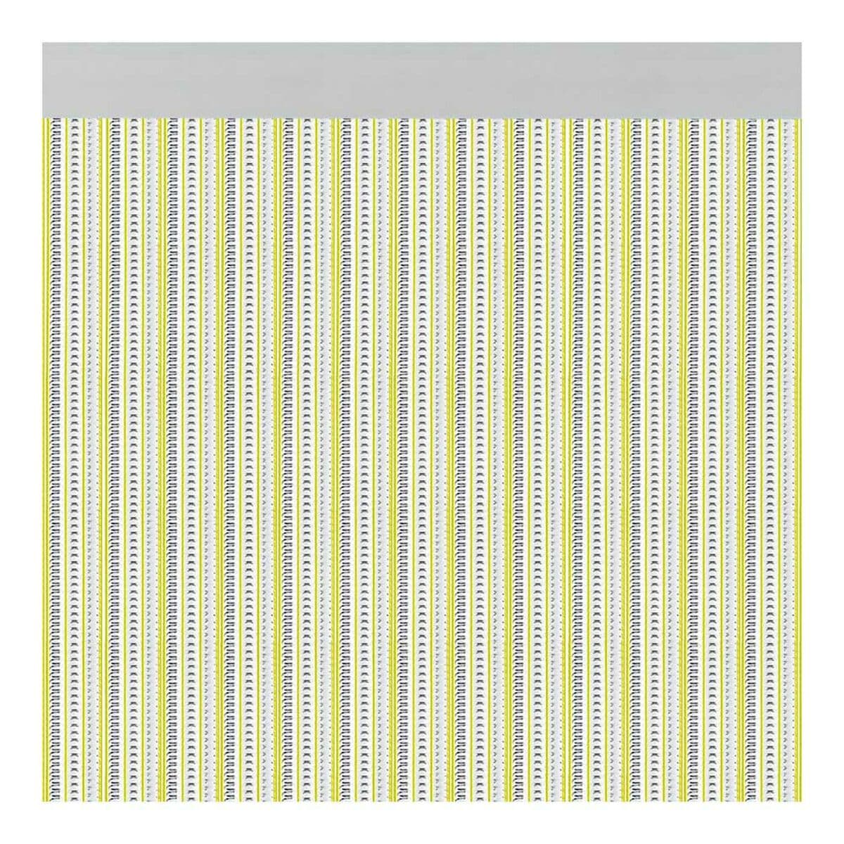 Cortina Acudam Brescia Puertas Amarillo Exterior PVC Aluminio 90 x 210 cm