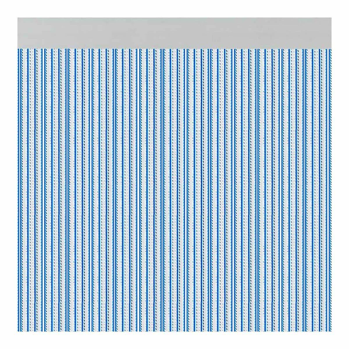 Cortina Acudam Brescia Puertas Azul Exterior PVC Aluminio 90 x 210 cm