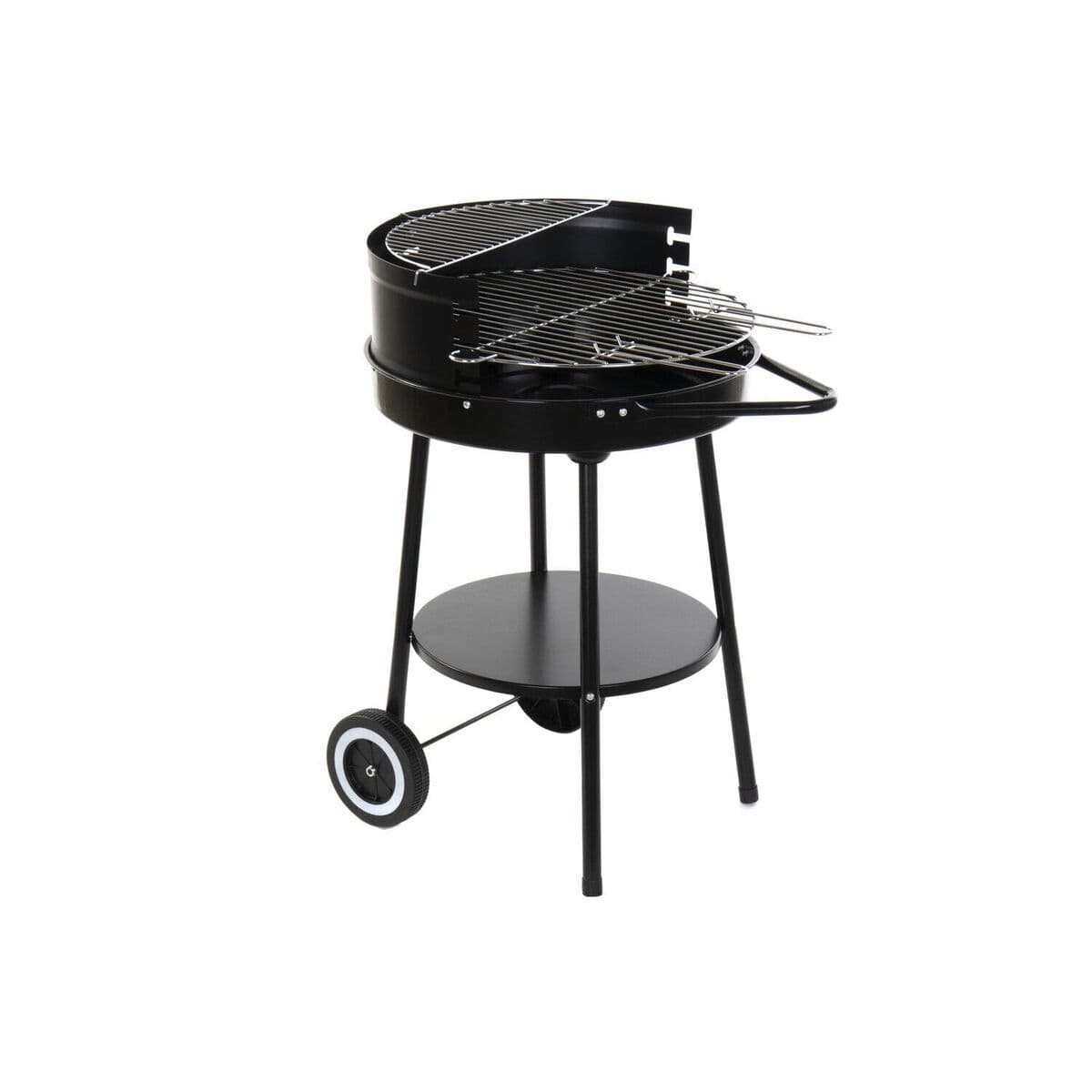 Barbecue a Carboni con Ruote DKD Home Decor Nero (Ricondizionati B) - Image 9