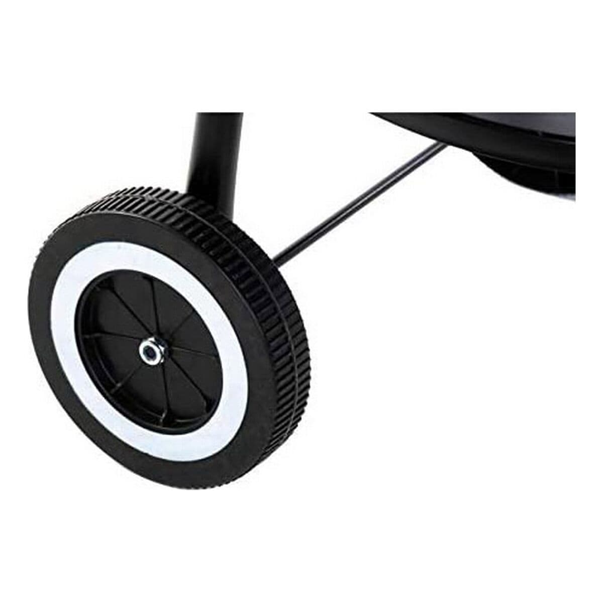 Barbacoa de Carbón con Ruedas DKD Home Decor Negro Metal Plástico 59 x 49,5 x 82 cm - Image 4