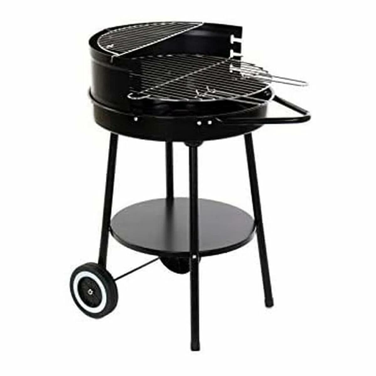 Barbecue a Carboni con Ruote DKD Home Decor Nero (Ricondizionati B) - Image 15