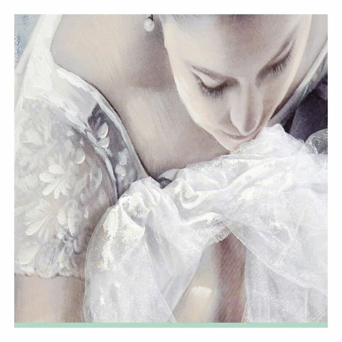 Glezna DKD Home Decor Canvas Pelēks Zils Koks Balts (100 x 3 x 100 cm) (2 gb.) - Image 2