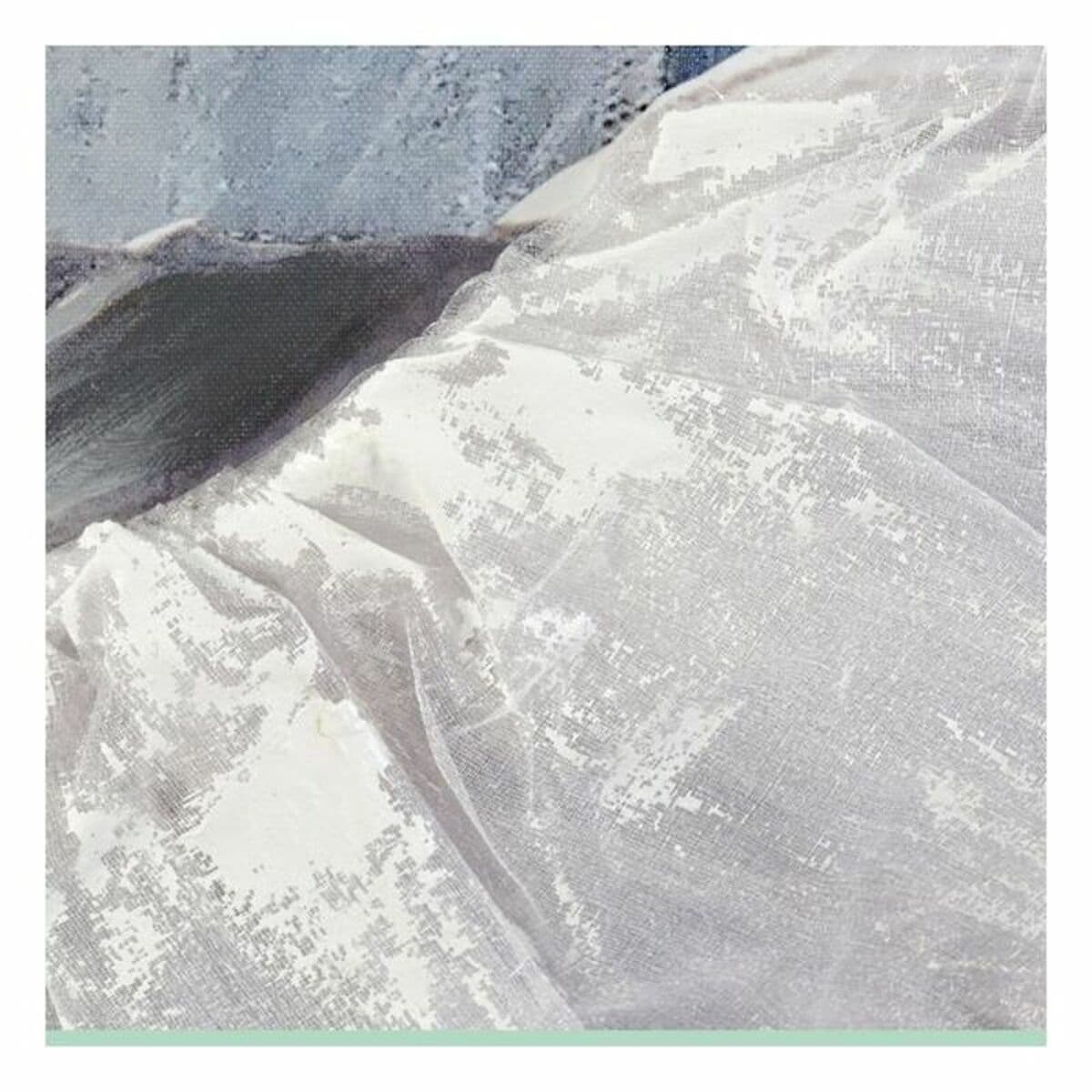 Glezna DKD Home Decor Canvas Pelēks Zils Koks Balts (100 x 3 x 100 cm) (2 gb.) - Image 3