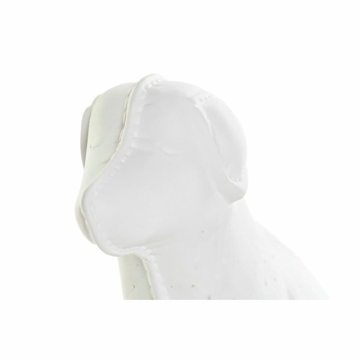 Lampe de bureau DKD Home Decor 25 x 10 x 19 cm Porcelaine Blanc 220 V 25 W - Image 3