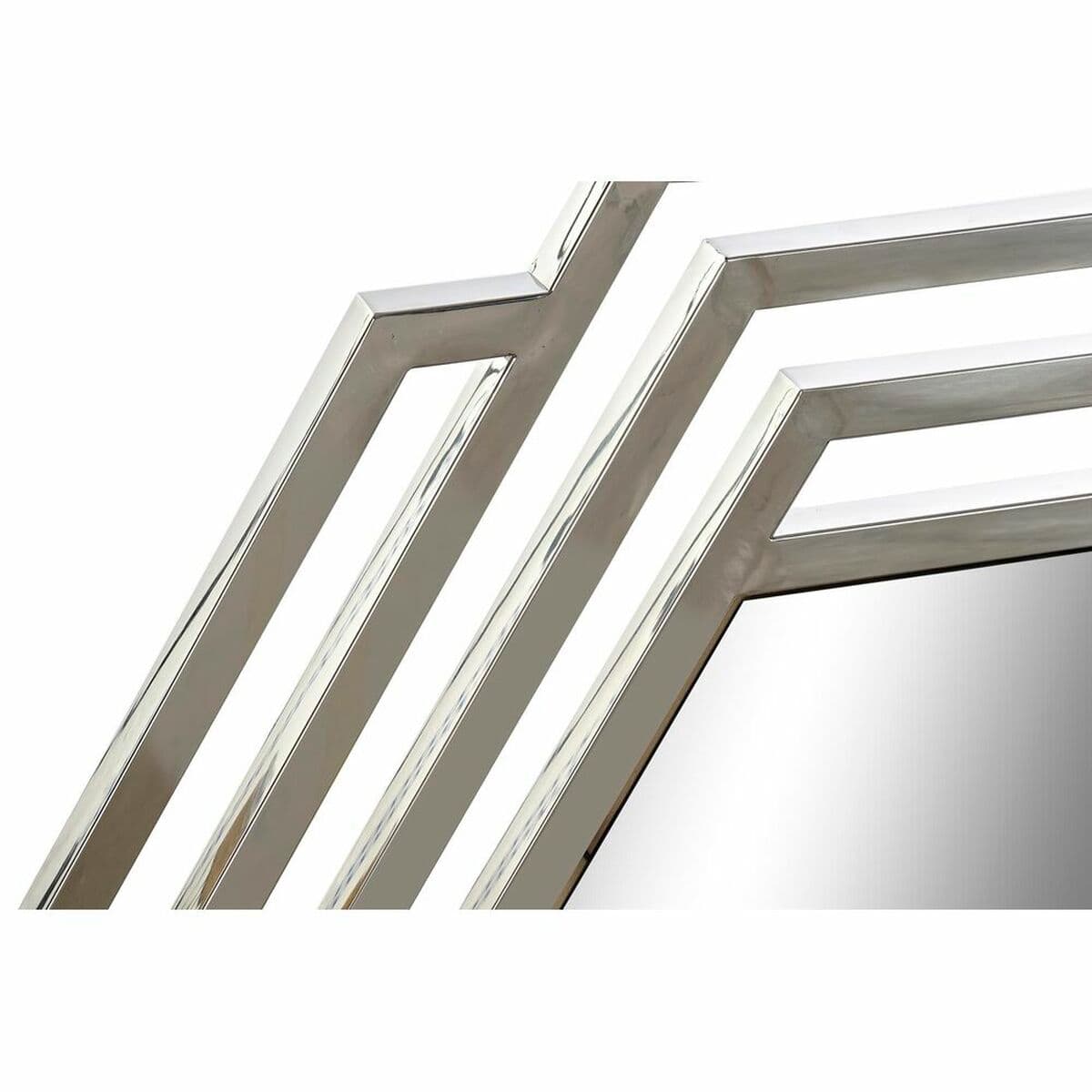 Sieninis veidrodis DKD Home Decor Stiklas Sidabras Nerūdijantis plienas Shabby Chic (71 x 2 x 81 cm) - Image 2