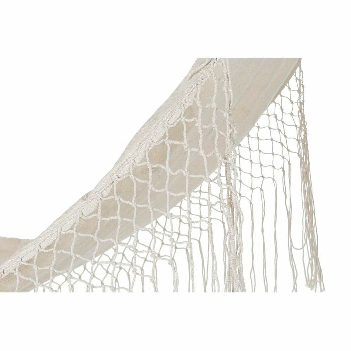 Hammock DKD Home Decor Beež Polüester Puuvill Mänd Narmad (280 x 100 x 130 cm) - Image 2