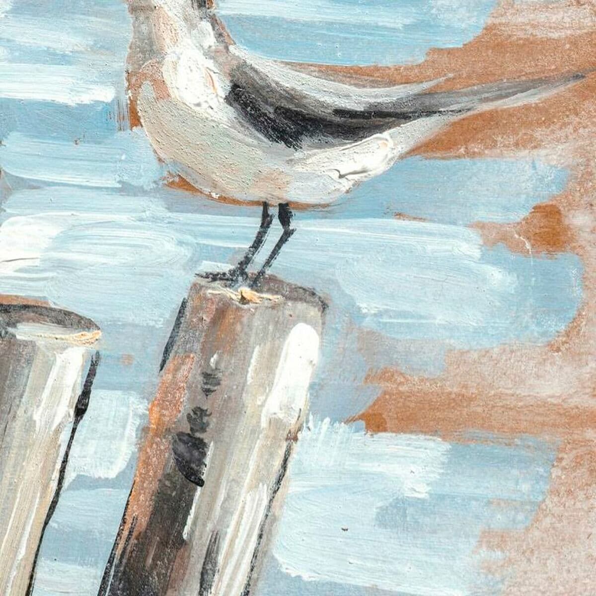 Platno DKD Home Decor Borovina Platno 45 x 2,7 x 45 cm - Image 4