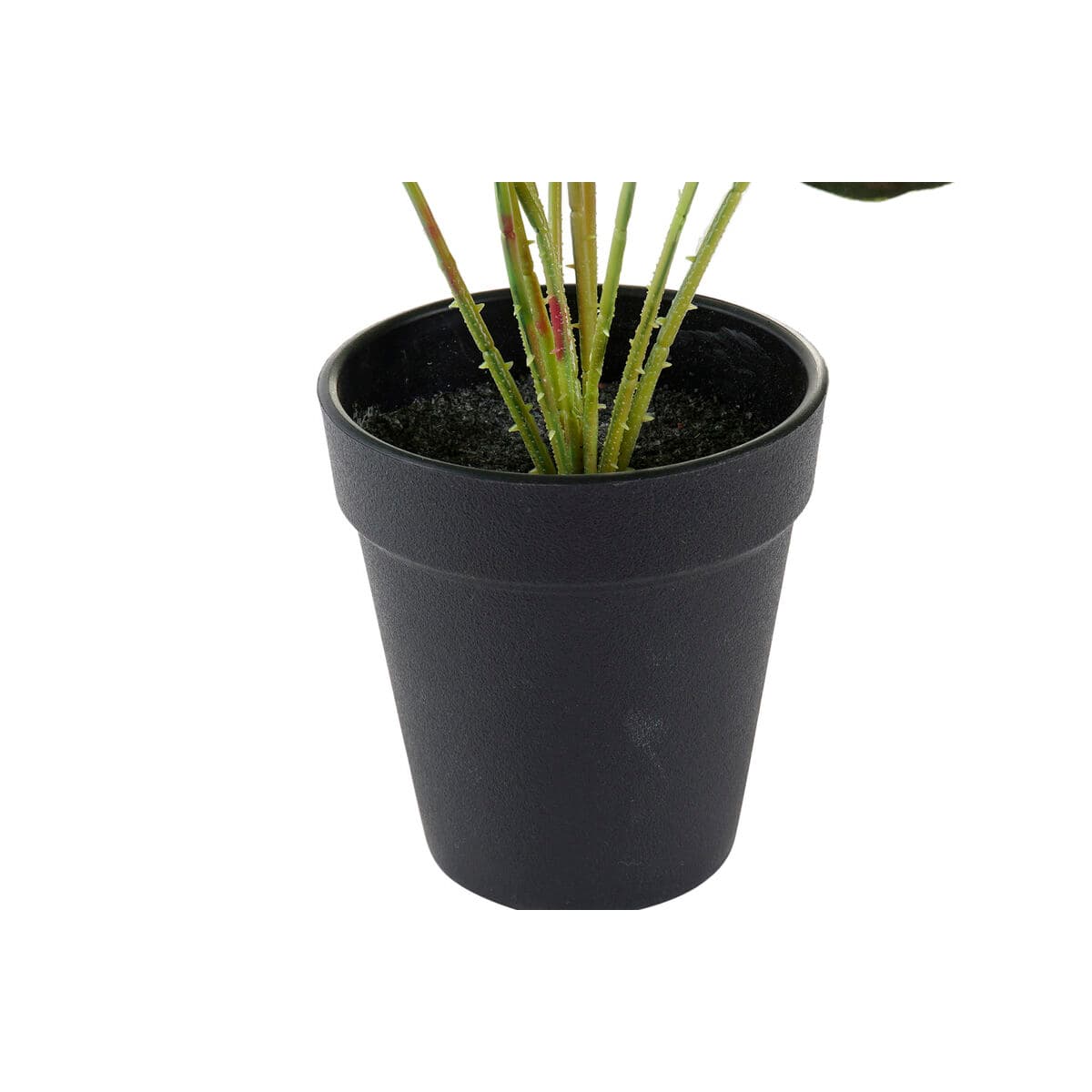 Pianta Decorativa DKD Home Decor Rosa Verde PE (10 x 10 x 27 cm) - Image 3