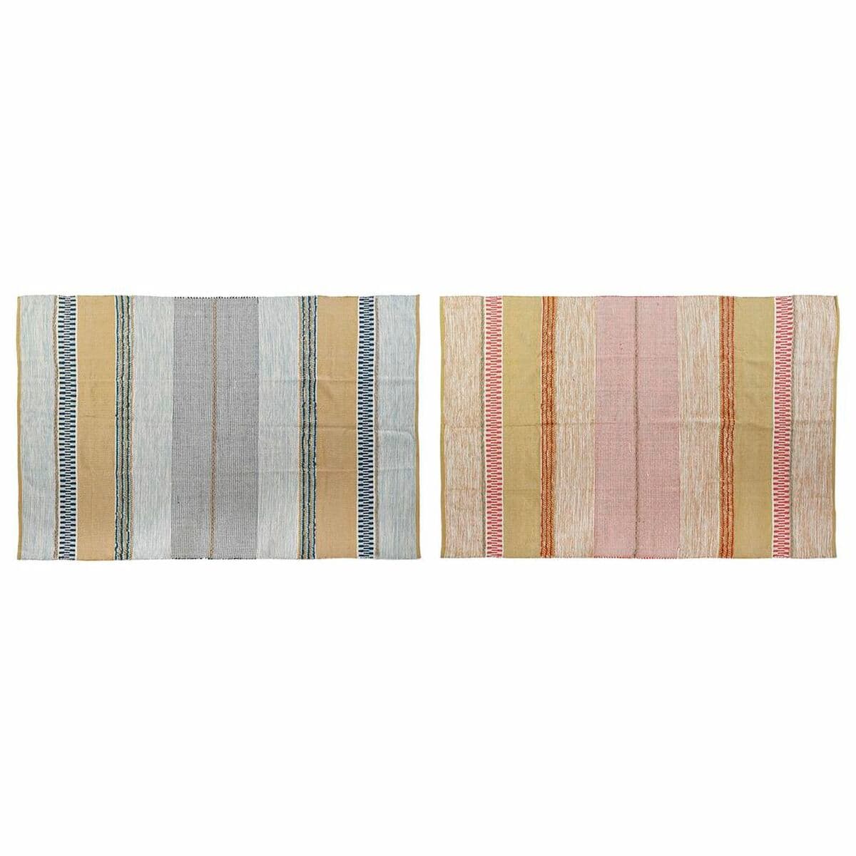 Matta DKD Home Decor Multicolour Modern (2 antal) (160 x 230 x 1 cm)