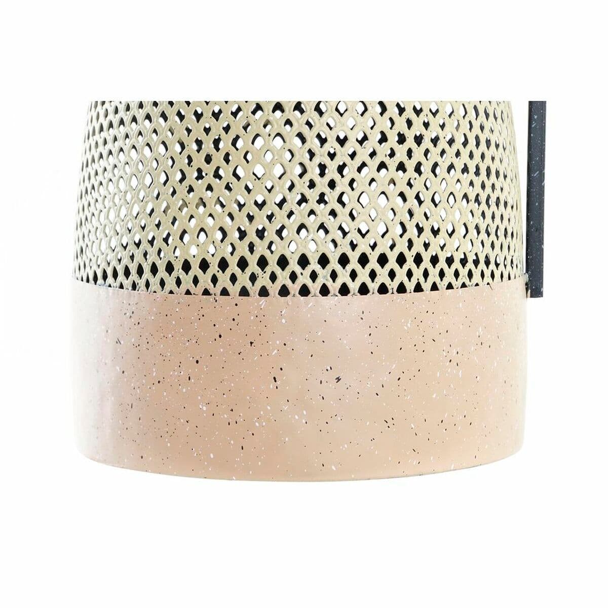 Vaso DKD Home Decor Nero Metallo Marrone Marrone Chiaro (26 x 26 x 39 cm) - Image 2