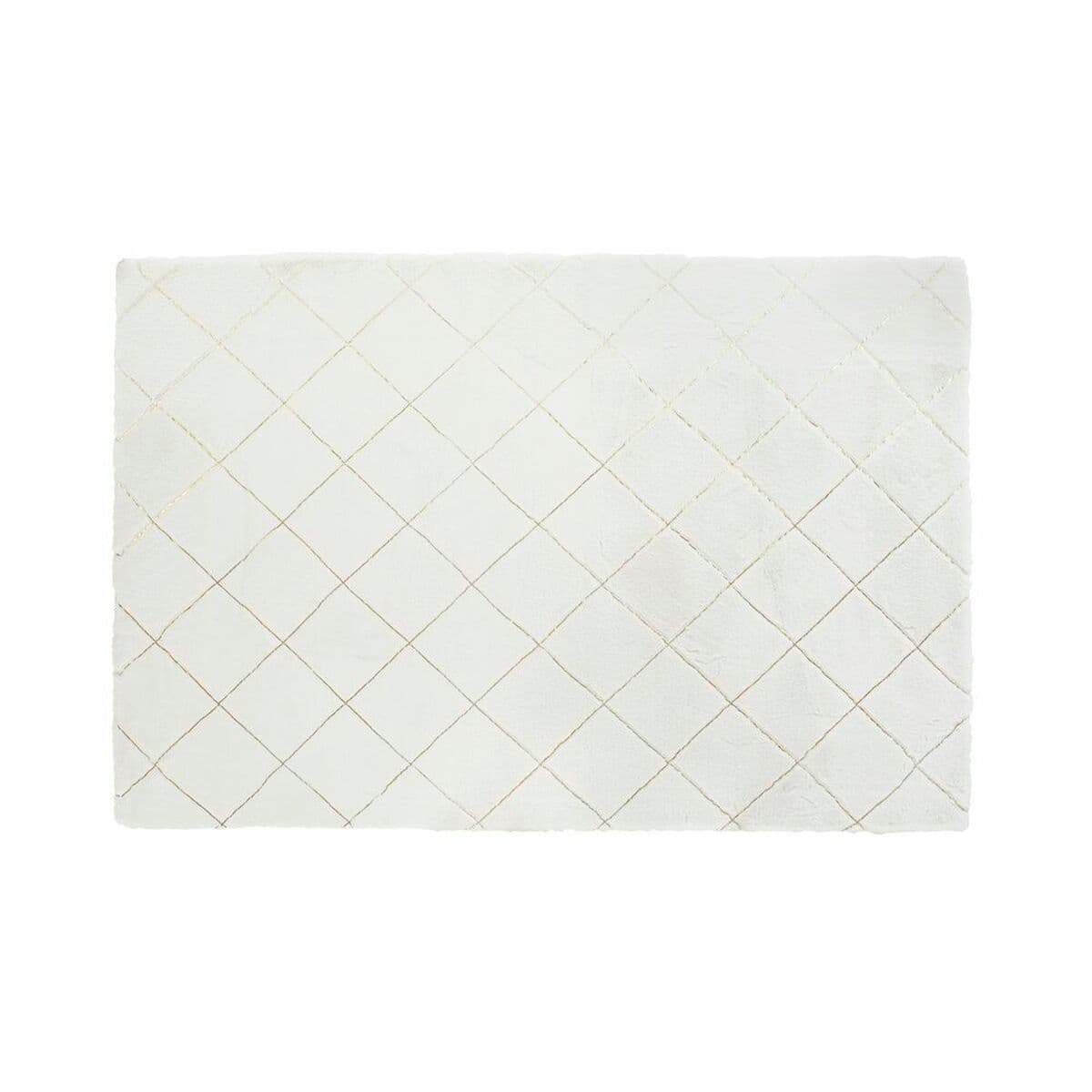 Matta DKD Home Decor Vit Modern (120 x 180 x 2,2 cm)