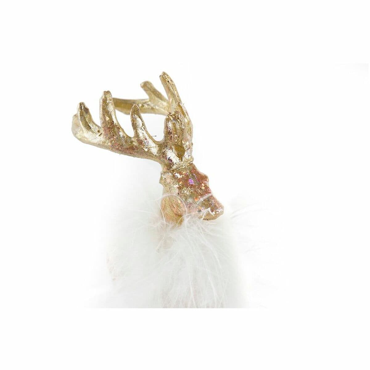 Vánoční ozdoba DKD Home Decor Pryskyřice Sob (8 x 4 x 12 cm) - Image 3
