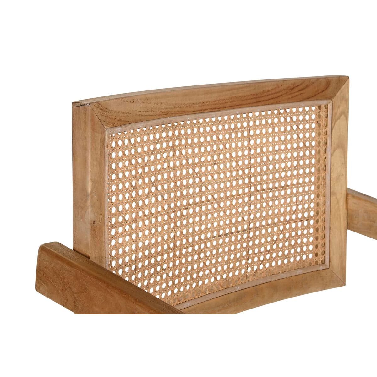 Jedálenská stolička DKD Home Decor Prírodná Teak Ratan (58 x 56 x 82 cm) - Image 4