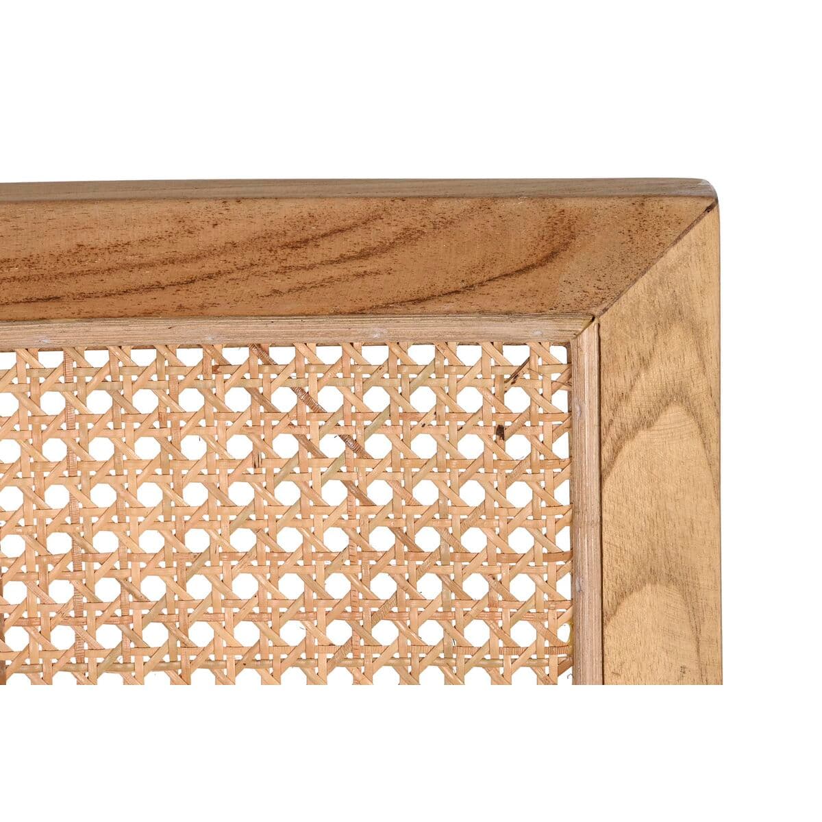 Jedálenská stolička DKD Home Decor Prírodná Teak Ratan (58 x 56 x 82 cm) - Image 3