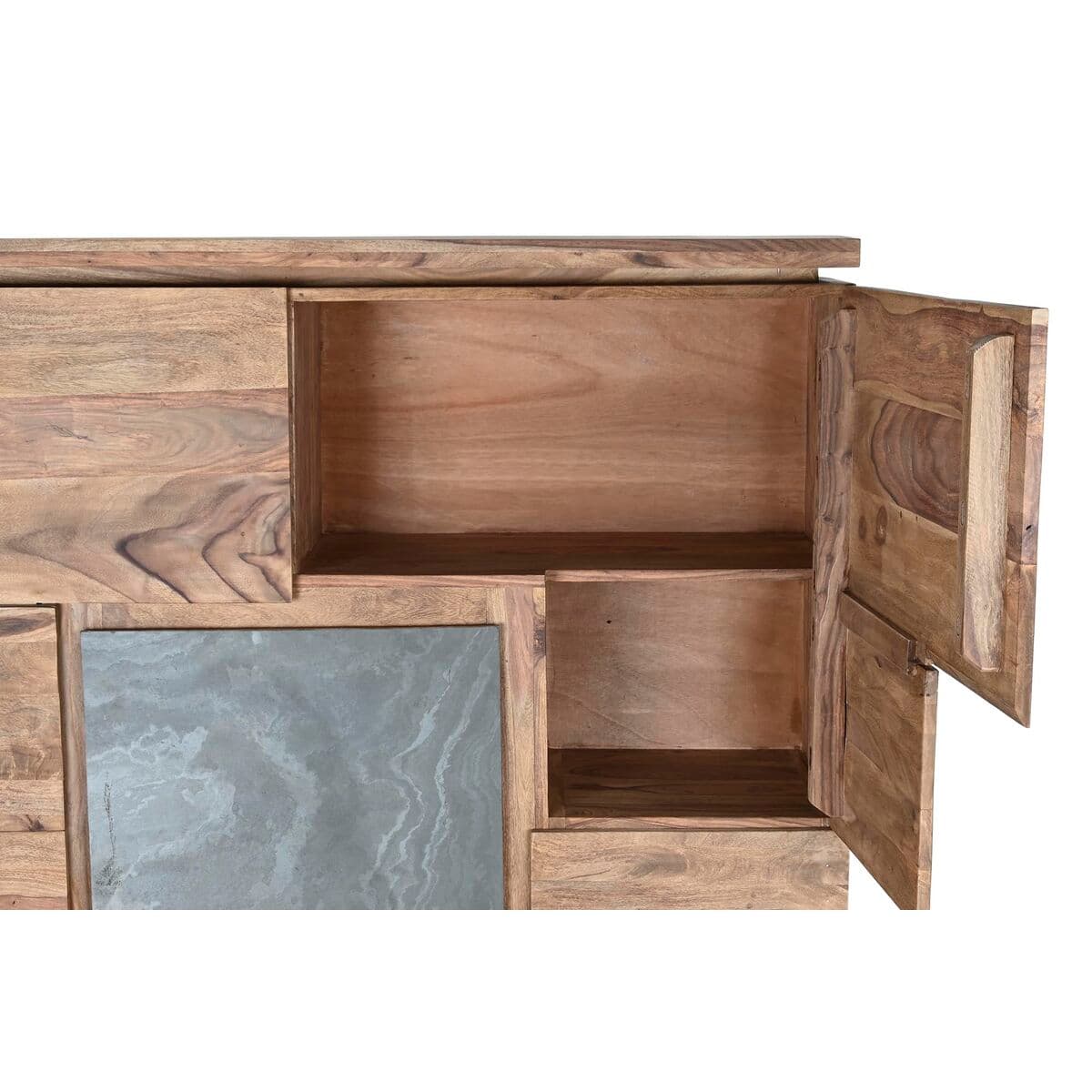 Armario DKD Home Decor Madera Marrón (145 x 40 x 155 cm) - Image 4