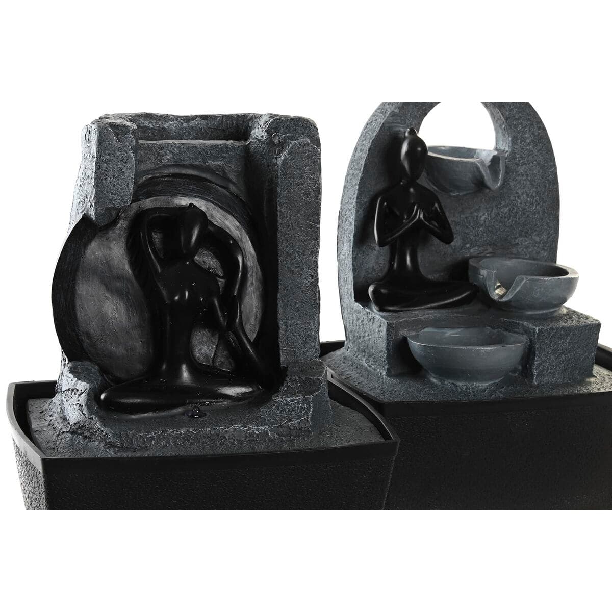 Fuente DKD Home Decor 20 x 15 x 24 cm Resina Indio (2 Unidades) - Image 2