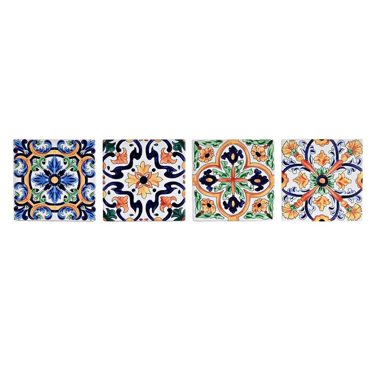 Coasters DKD Home Decor Tile 4 Units (10,8 x 10,8 x 0,7 cm) - Image 3