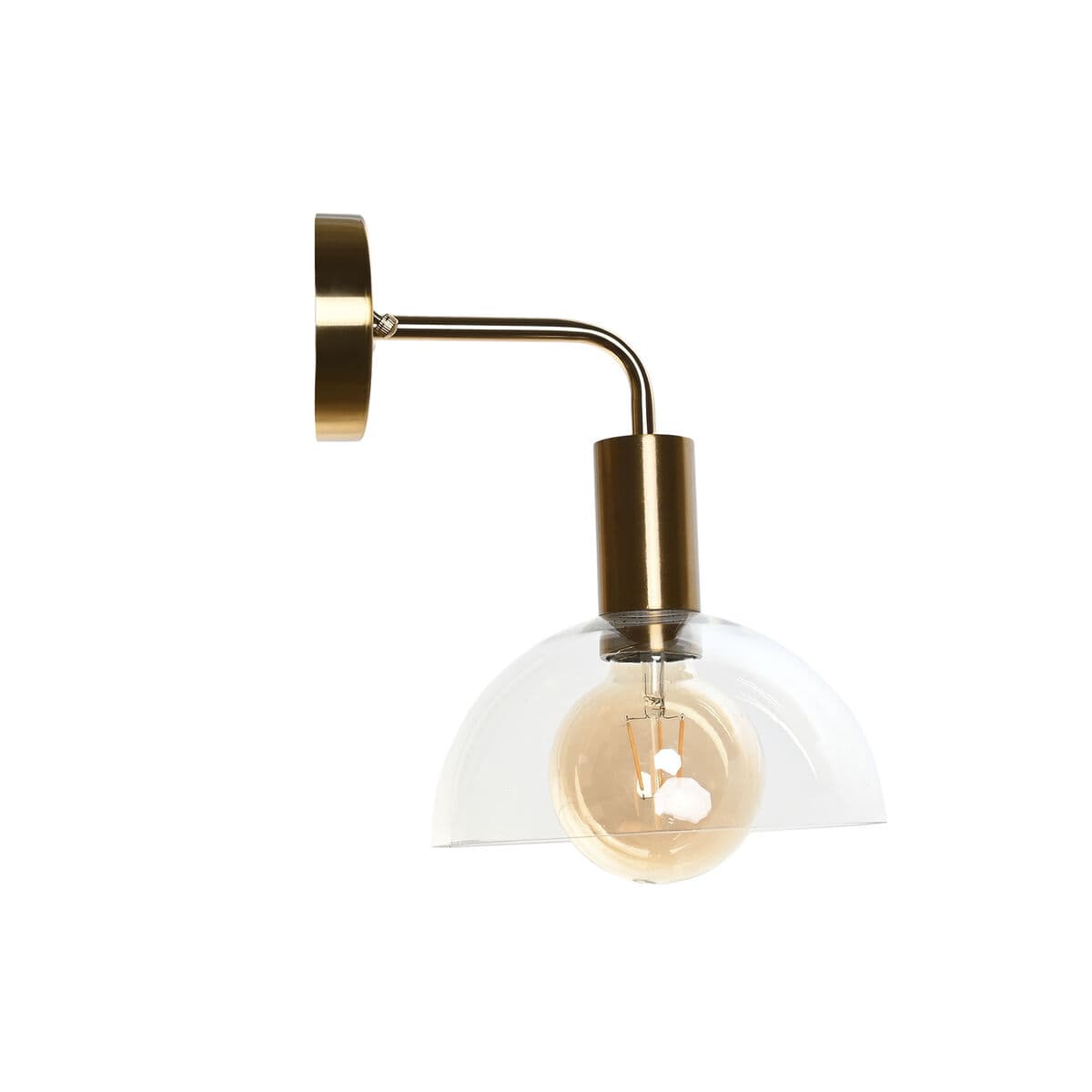 Applique DKD Home Decor Doré Métal Verre 50 W Moderne 220 V 20 x 25 x 28 cm - Image 2