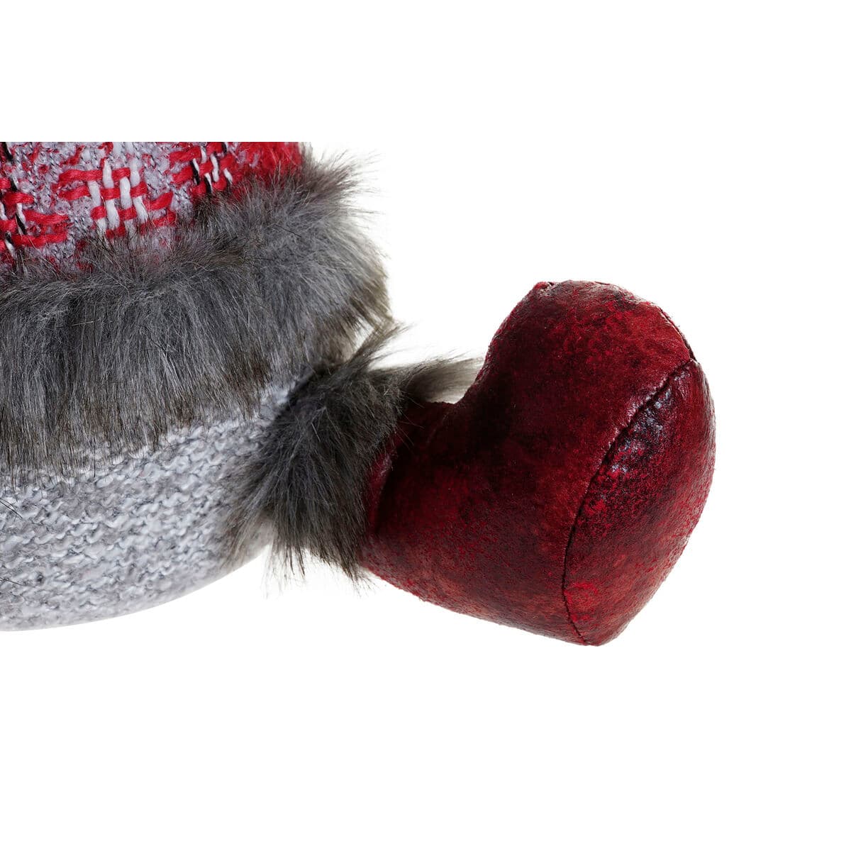 ozdoby świąteczne DKD Home Decor Czerwony Szary Renifer 27 x 19 x 32 cm (2 Sztuk) - Image 4