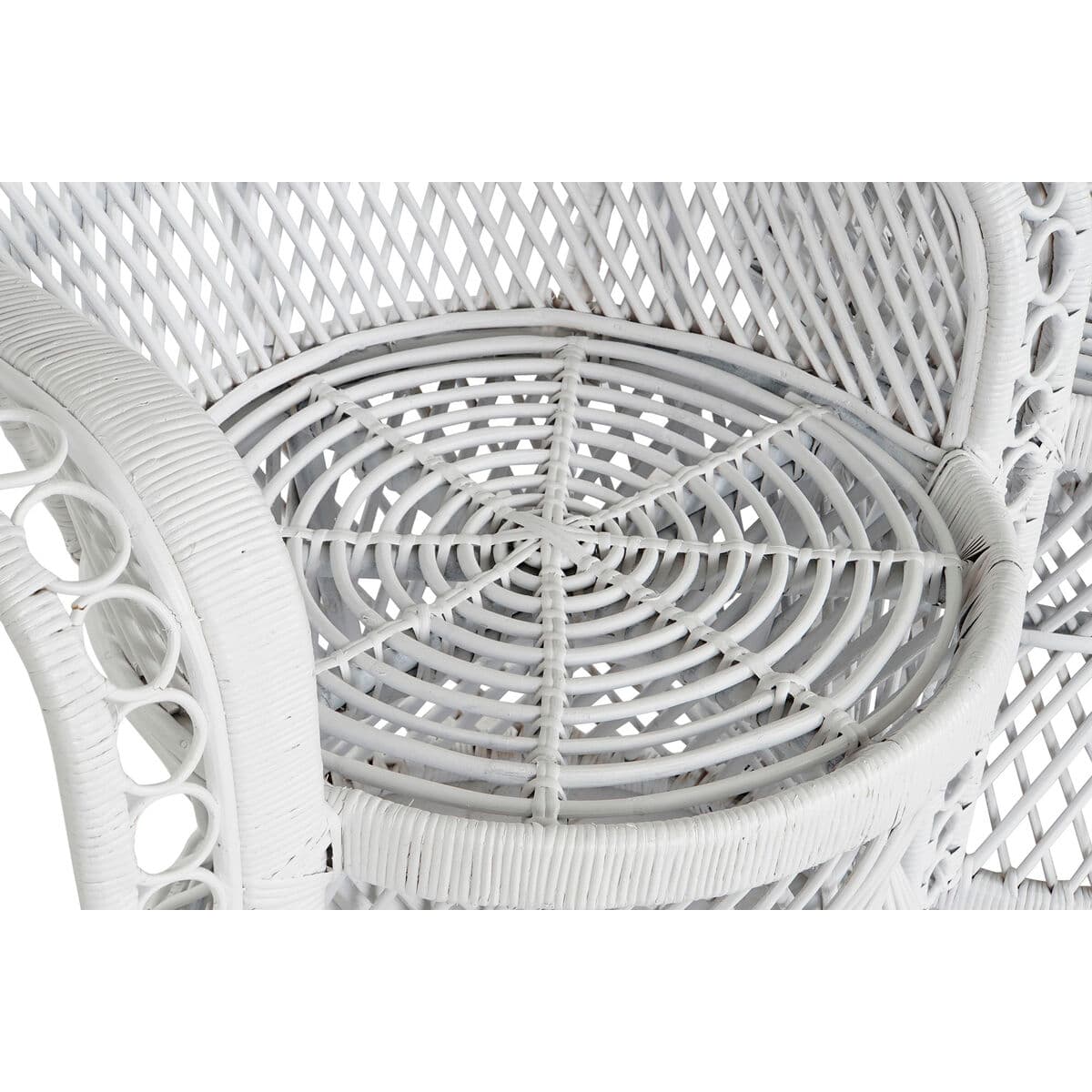 Sillón de jardín DKD Home Decor Blanco 188 x 50 x 140 cm 154 x 70 x 144 cm 15700 x 68 x 145,5 cm - Image 2