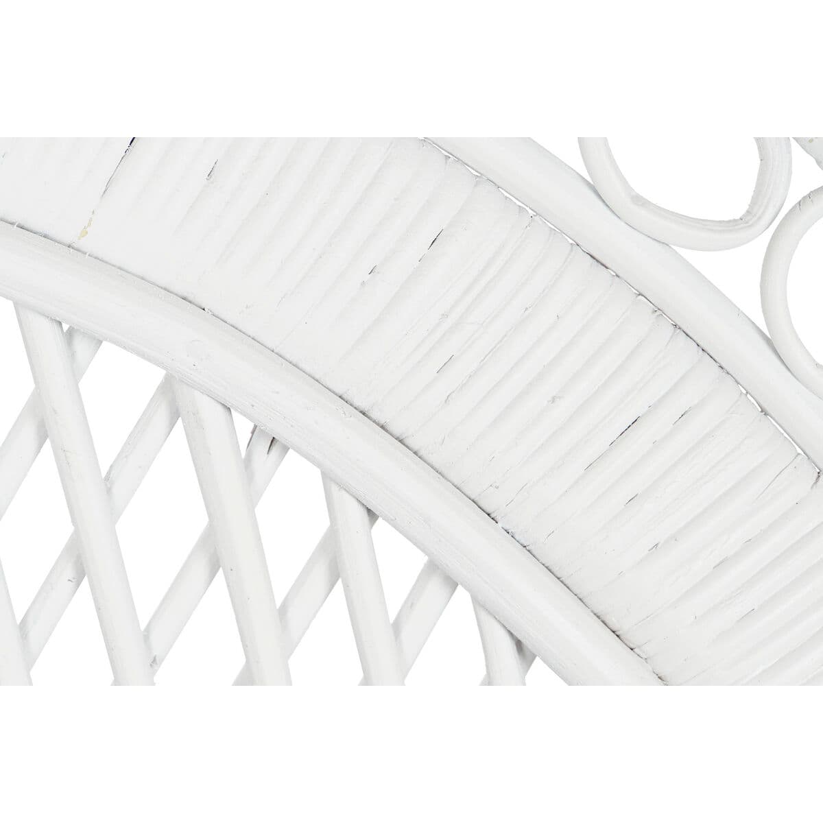 Sillón de jardín DKD Home Decor Blanco 188 x 50 x 140 cm 154 x 70 x 144 cm 15700 x 68 x 145,5 cm - Image 4