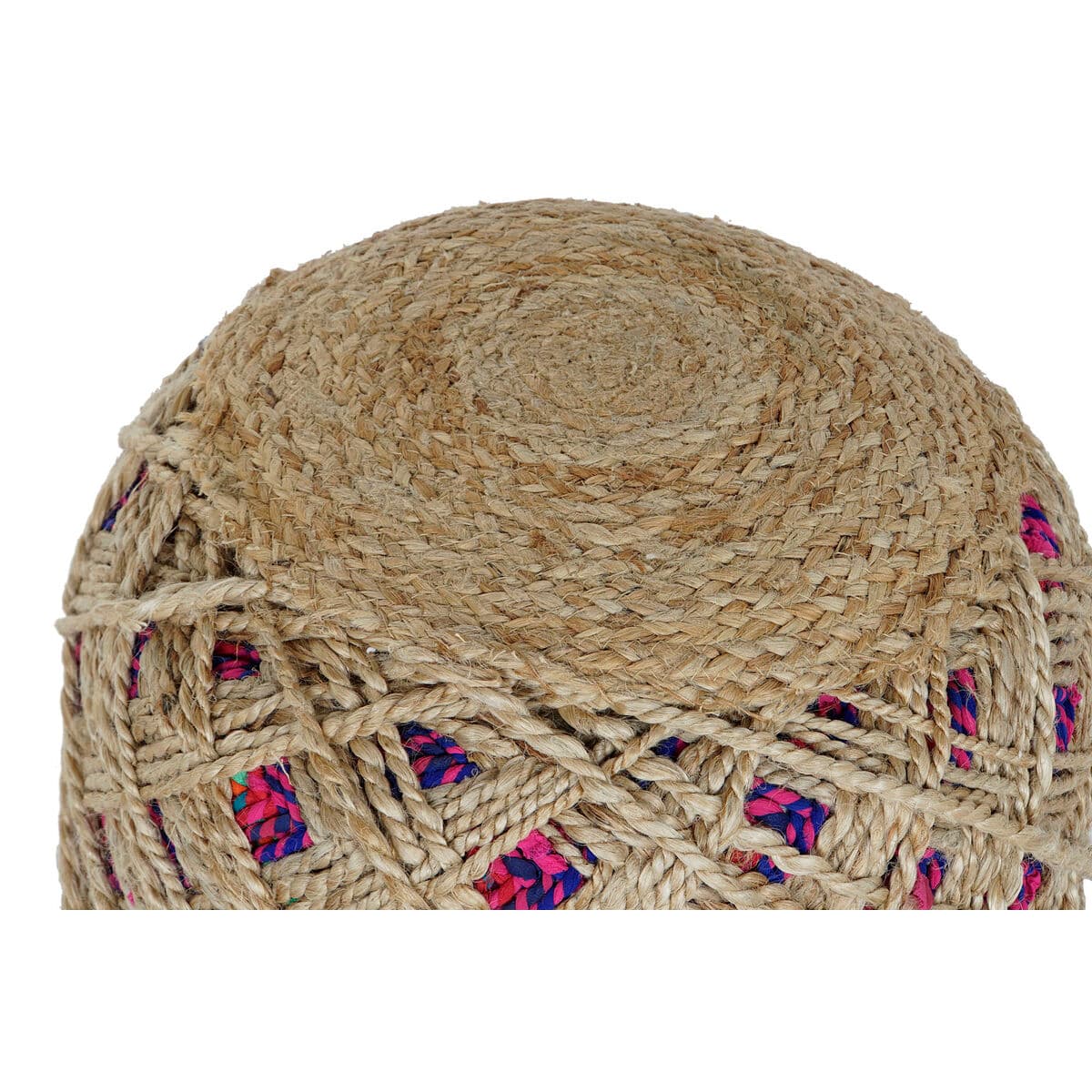 Pacelšanas Pedālis Home ESPRIT Brūns Daudzkrāsains Džuts 40 x 40 x 45 cm - Image 2