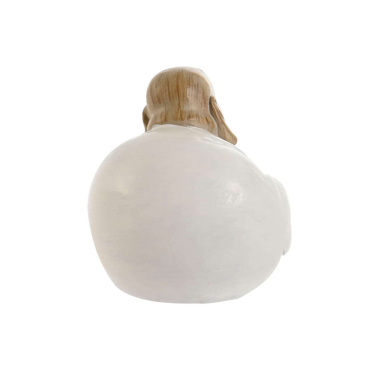 Prydnadsfigur Home ESPRIT Vit Grön Buddha Orientalisk 10 x 9 x 10,5 cm (3 antal) - Image 3