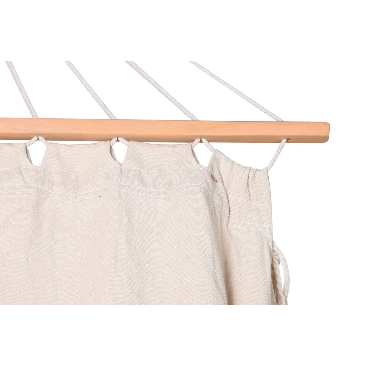 Võrkkiik Home ESPRIT Valge Narmad 200 x 100 x 5 cm - Image 6