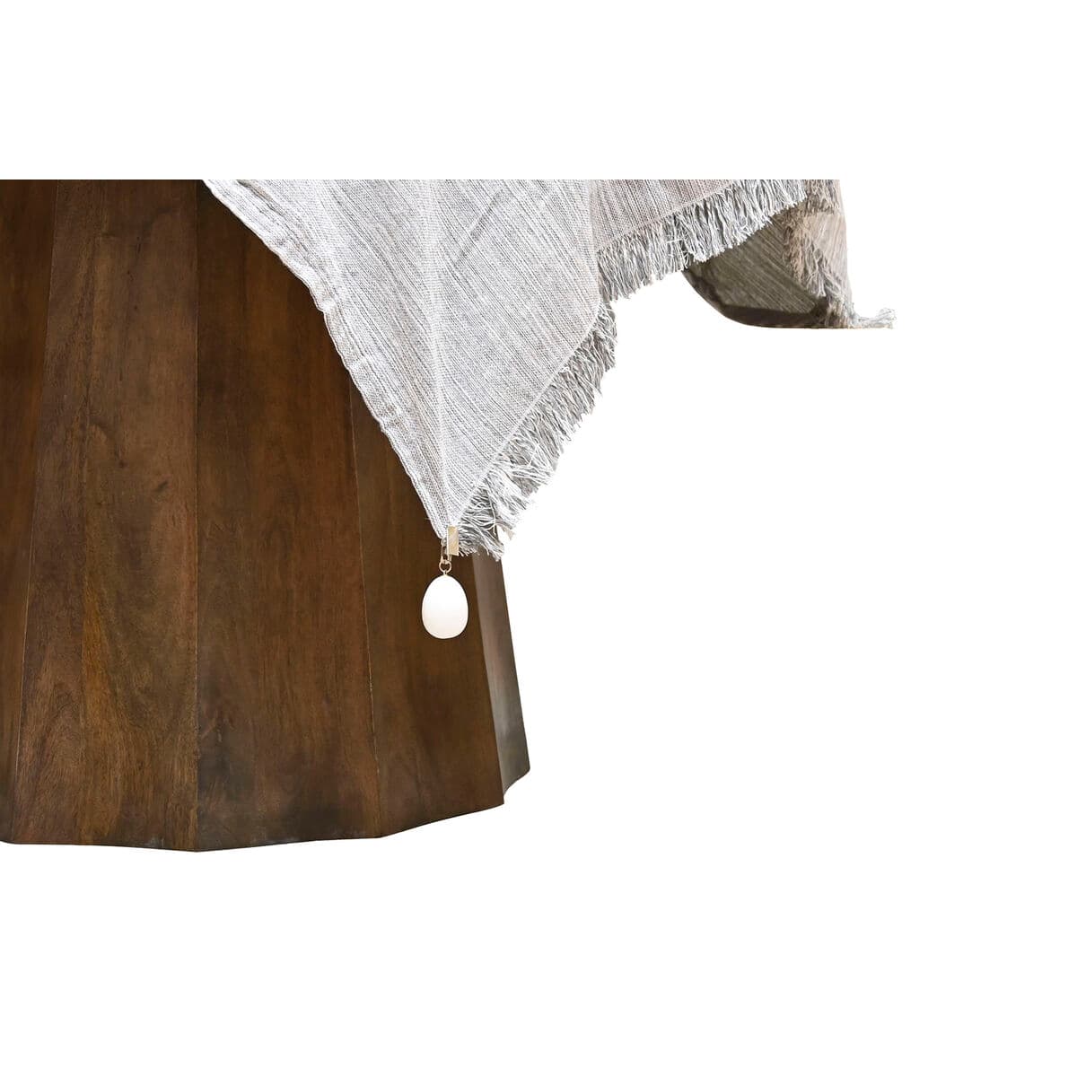 Pinza Sujeta Manteles Home ESPRIT Blanco 3,5 x 3,5 x 5,5 cm - Image 3