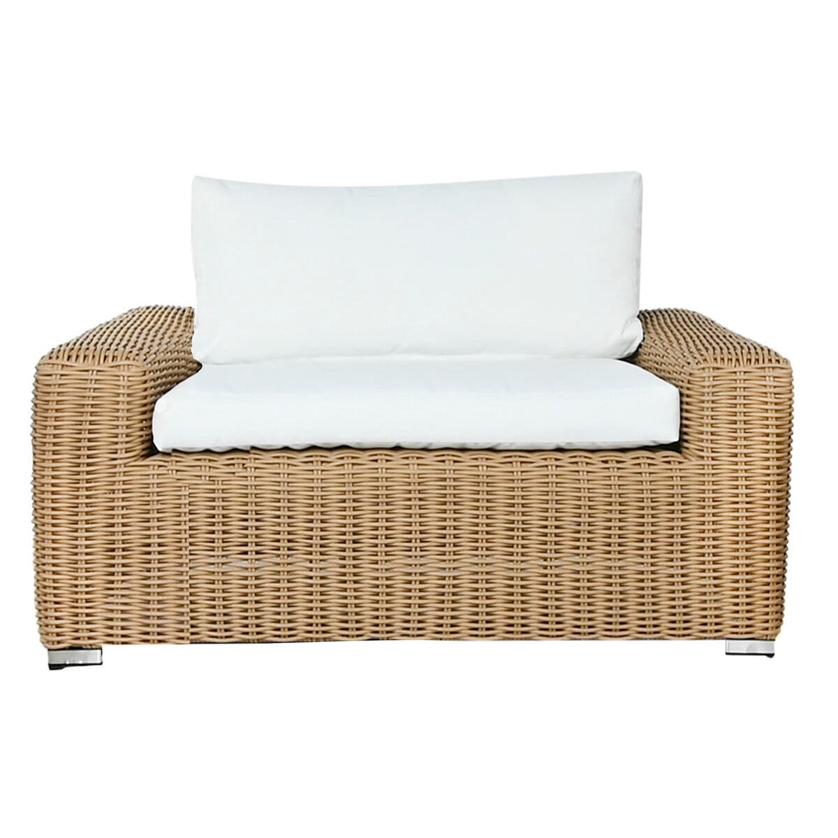 Sillón de jardín Home ESPRIT Beige Marrón claro 111 x 87 x 63 cm - Image 7