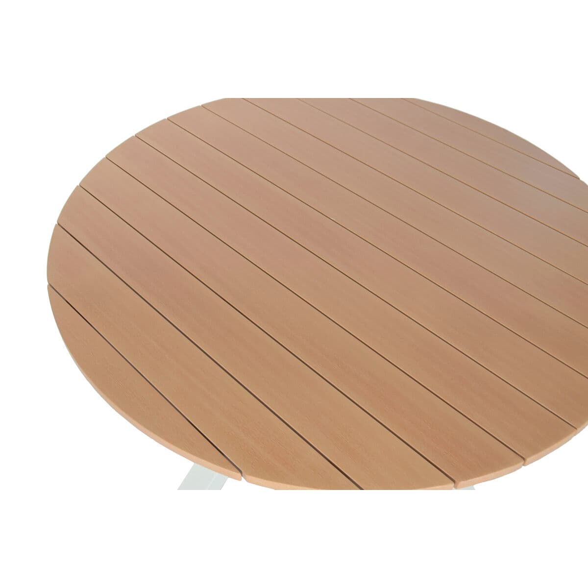 Mesa de Comedor Home ESPRIT Blanco Aluminio 140 x 140 x 75 cm - Image 2