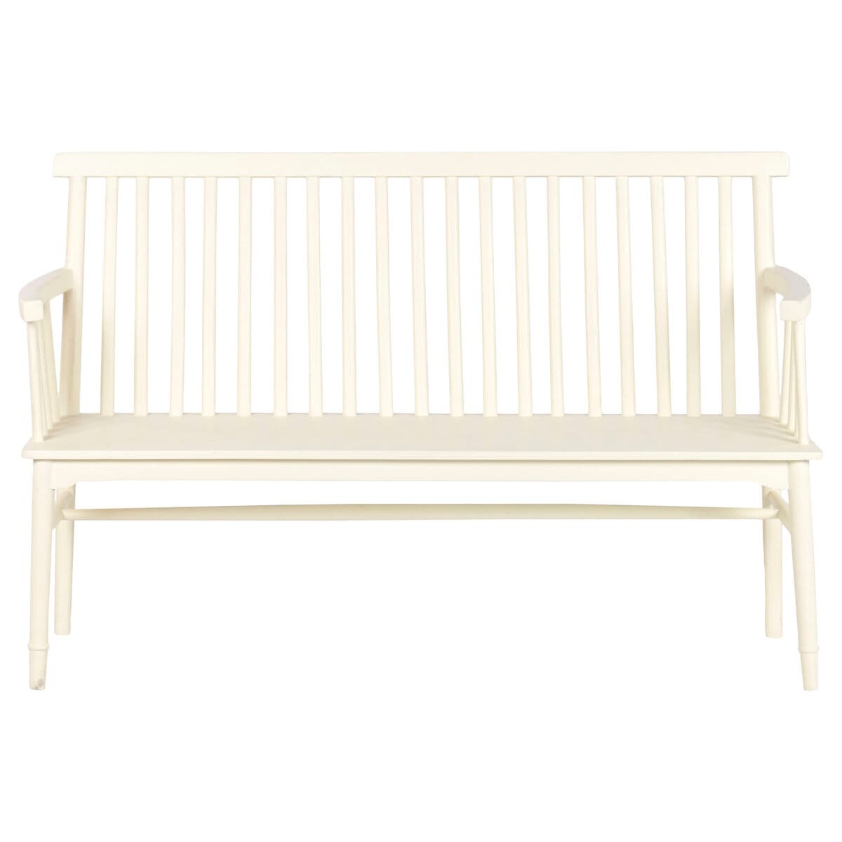 Banco Home ESPRIT Crema Madera de mango Madera MDF 150 X 50 X 98 CM - Image 2